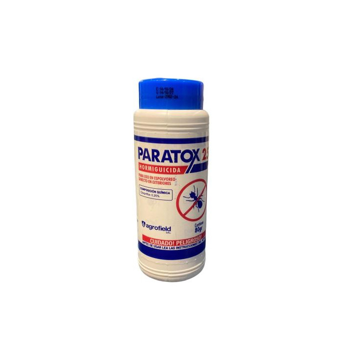 PARATOX 25 TALQUERITA X 80 GRAMOS