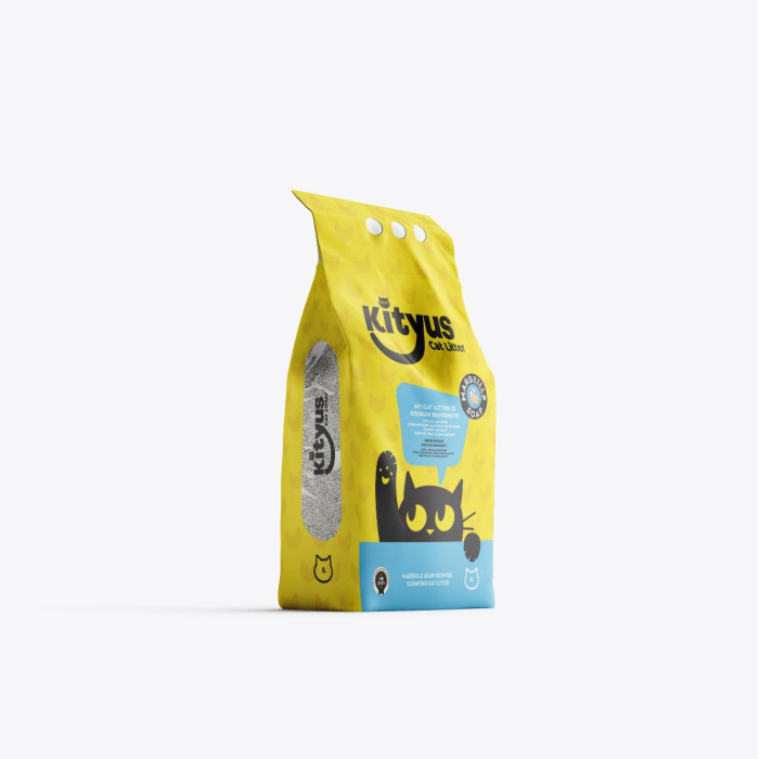 ARENA -KITYUS- MARSEILLE SOAP CLUMPING CAT LITTER X 5 LITROS