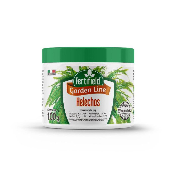 GARDEN LINE HELECHOS - NUTRIGOLD POTE X 100 GRAMOS