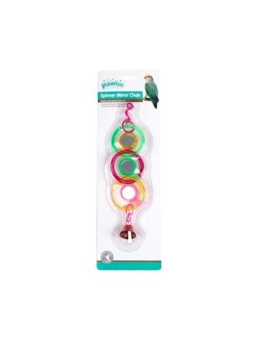 JUGUETE PARA PAJAROS -PAWISE- ANILLOS CON CAMPANA REF.: 49567