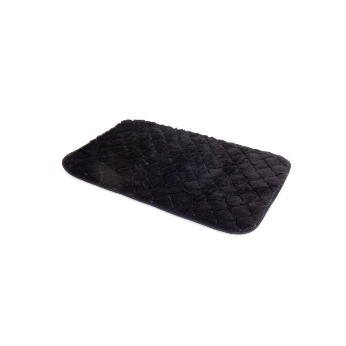 ALFOMBRA PETMATE COLOR NEGRO GRANDE 29X18 REF. 84203