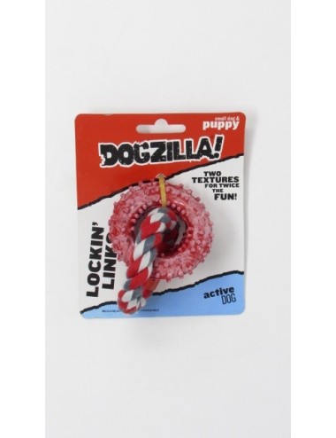 JUGUETE PETMATE DOGZILLA LOCKIN LINKS PERRO PEQUEÑO REF. 30811