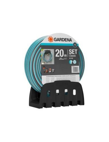 KIT MANGUERA Y ACCESORIOS 1/2" -GARDENA- 18005-20 X 20 METROS