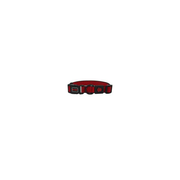 COLLAR DE NYLON DOCO PATTERN -ROJO- M REF DCS008
