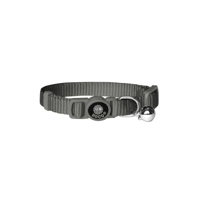 COLLAR DE NYLON P GATO DOCO -FURBALL GRIS- REF DCAT001