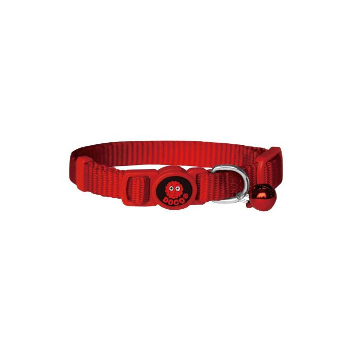 COLLAR DE NYLON P GATO DOCO -FURBALL ROJO- REF DCAT001