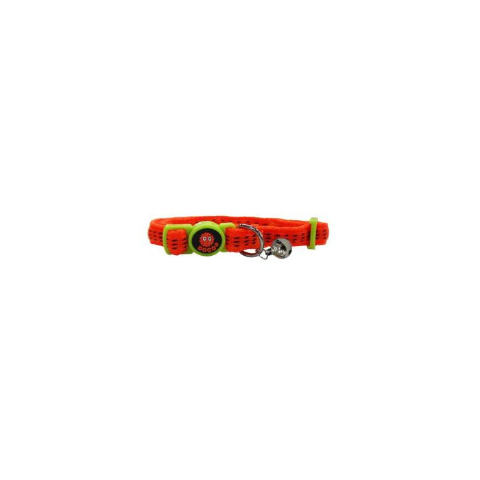 COLLAR DE NYLON P GATO DOCO -NARANJA- REF DCAT010