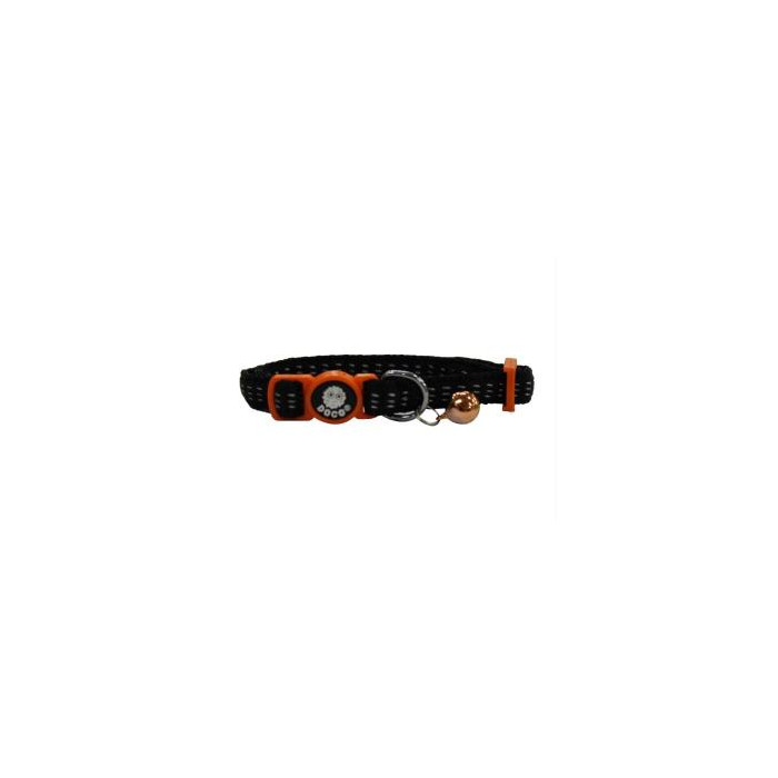 COLLAR DE NYLON P GATO DOCO -NEGRO- REF DCAT010