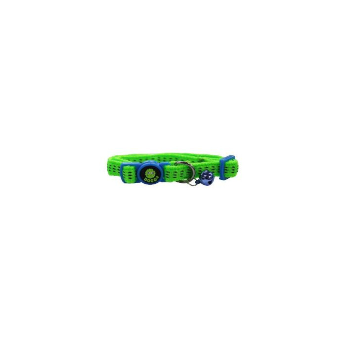 COLLAR DE NYLON P GATO DOCO -VERDE- REF DCAT010