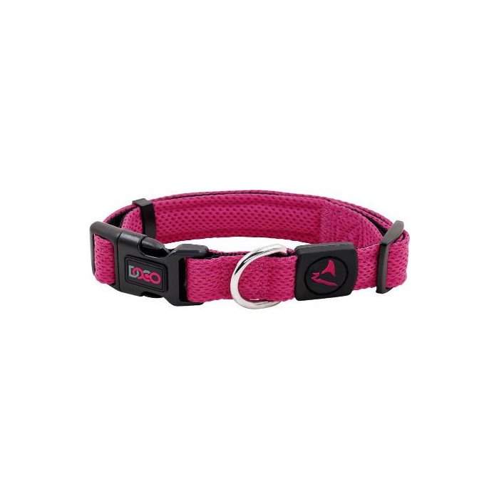 COLLAR DE NYLON DOCO PUFFY -ROSADO- XL REF DCA102