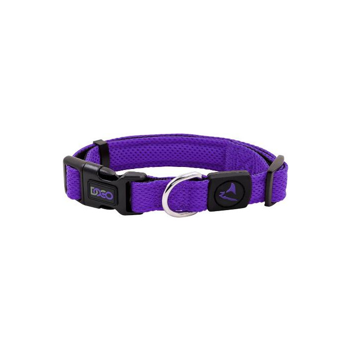COLLAR DE NYLON DOCO PUFFY -LILA- XL REF DCA102