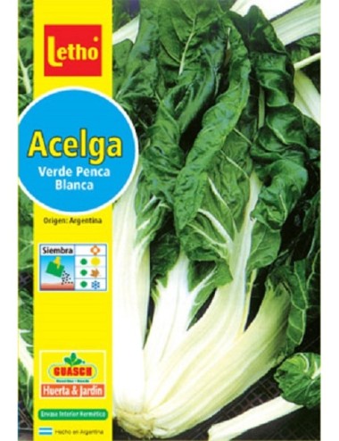 LETHO ACELGA VERDE PENCA BLANCA X 10 GRAMOS