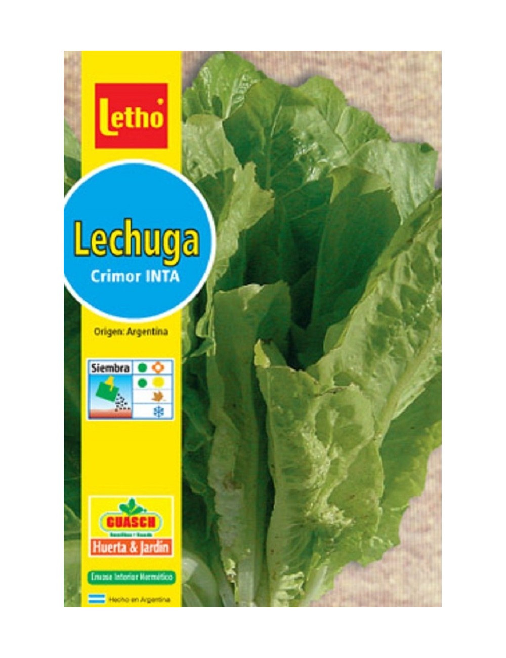 LETHO LECHUGA CRIMOR INTA X 8 GRAMOS