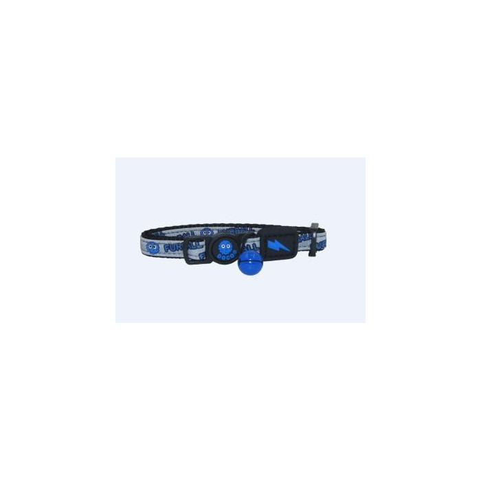 COLLAR DE NYLON P GATO DOCO REFLECTIVO -AZUL- REF DCAT011