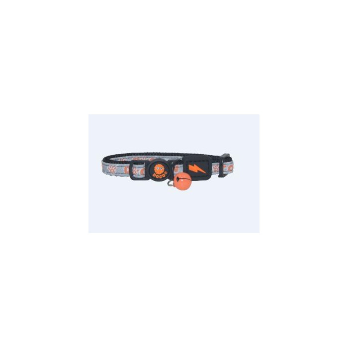 COLLAR DE NYLON P GATO DOCO REFLECTIVO -NARANJA- REF DCAT011