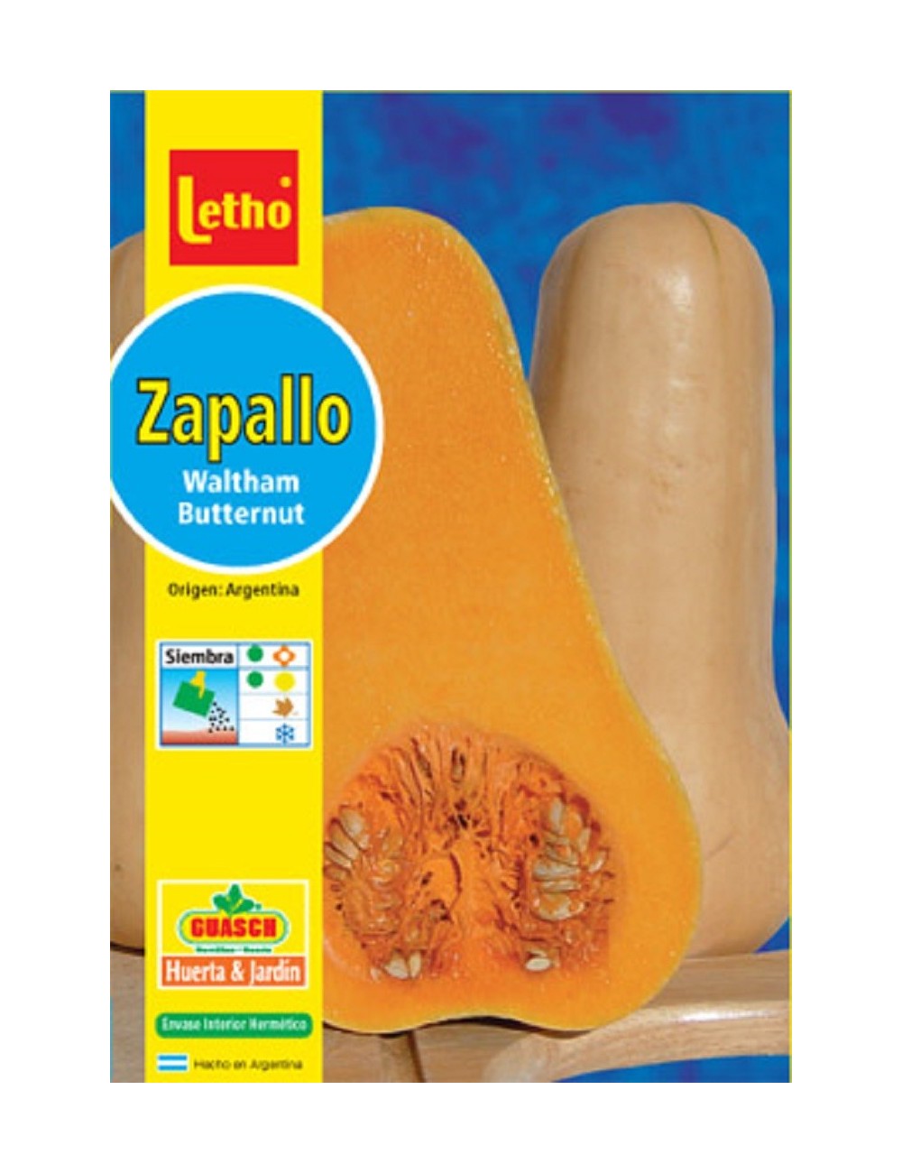 LETHO ZAPALLO WALTHAM BUTTERNUT X 6 GRAMOS