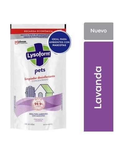 LYSOFORM LIMPIADOR LIQUIDO PETS DP 420 ML