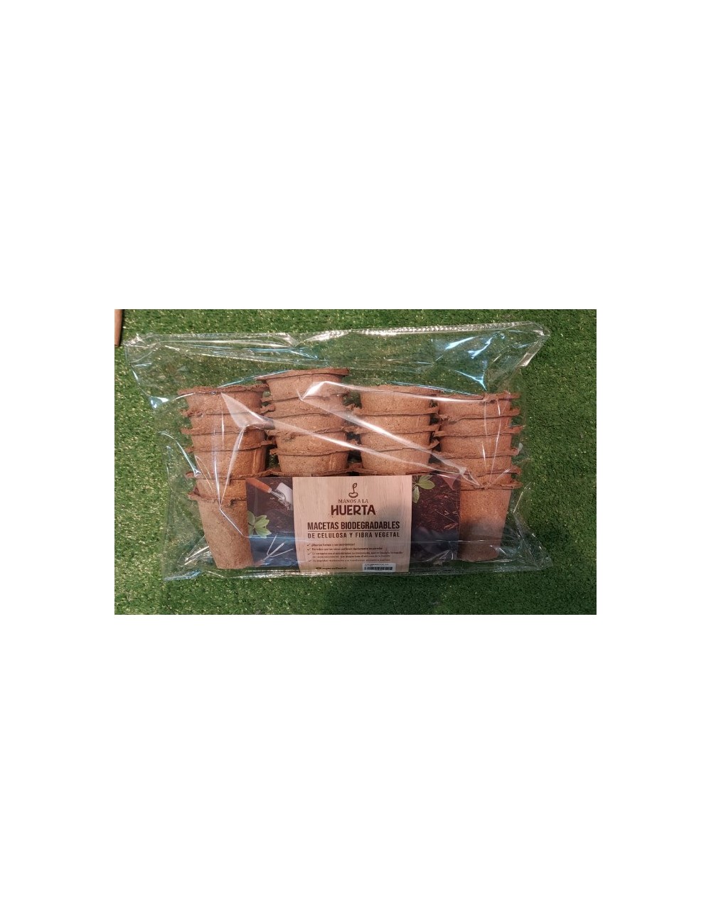 MACETAS BIODEGRADABLE X 25 UNIDADES DE 6 (D) X 7 (H)