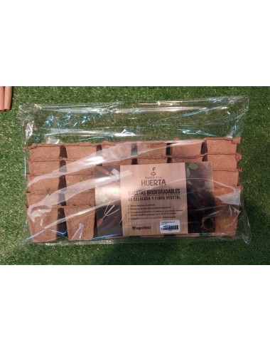 MACETAS BIODEGRADABLE X 30 UNIDADES DE 4,5 X 4,5 X 5 (H)