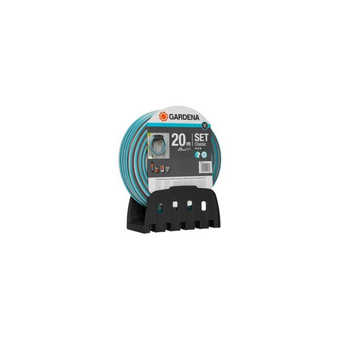 KIT MANGUERA Y ACCESORIOS 12 -GARDENA- 18005-20 X 20 METROS