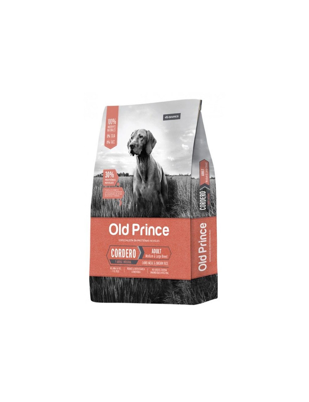 OLD PRINCE CORDERO Y ARROZ ADULTOS MEDIUM & LARGE X 3 KG
