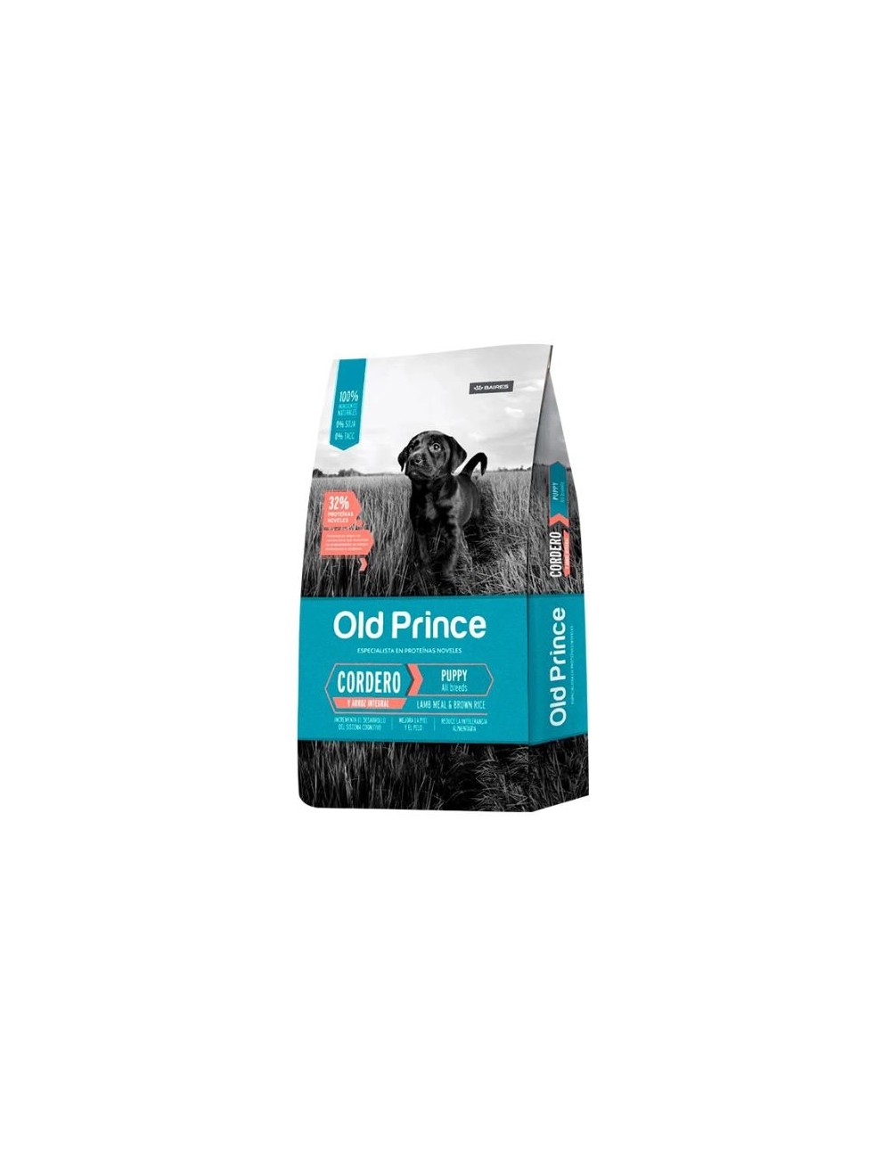 OLD PRINCE CORDERO Y ARROZ CACHORRO X 3KG.