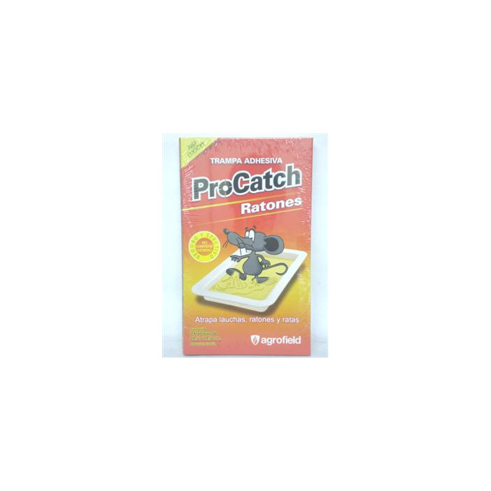 TRAMPA PARA RATAS -PROCATCH- R-102 AGLOMERADO X 2 UNID 24.5X14.5 CM