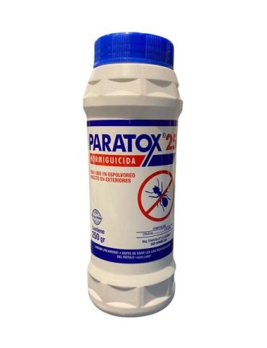 PARATOX 25 TALQUERA X 250 GRAMOS