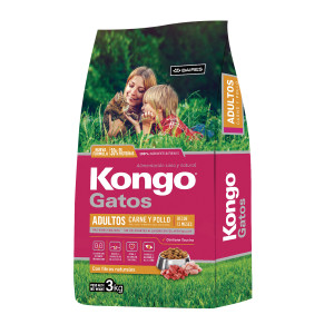 KONGO GATOS CARNE & POLLO X...