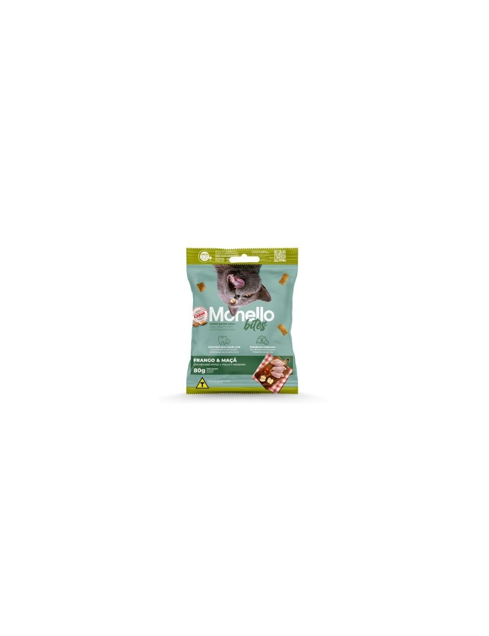 PATE MONELLO BITES SALUD BUCAL 80G