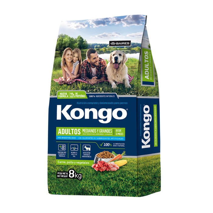 KONGO MEDIANOS Y GRANDES X 8 KG