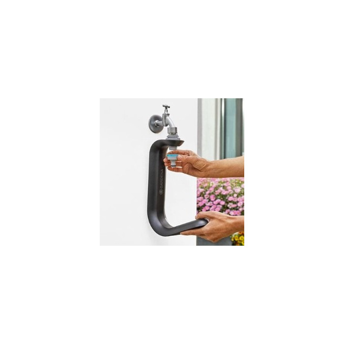 SOPORTE MANGUERA + CONEXION -GARDENA- 18590-20