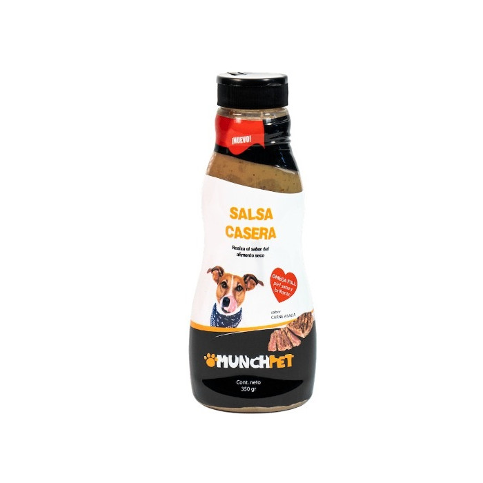 SALSA CASERA -MUNCHPET- X 350 GRAMOS