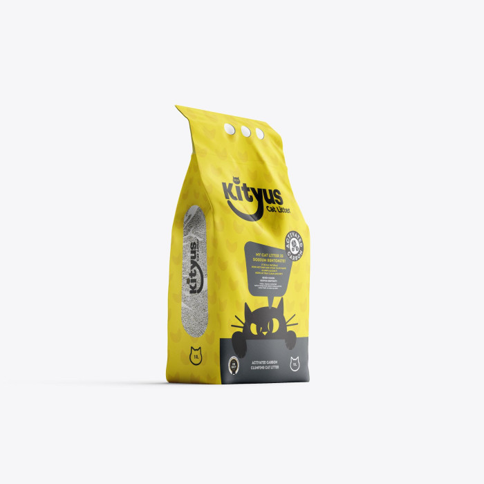 ARENA -KITYUS- CARBON ACTIVADO CLUMPING CAT LITTER X 10 LITROS