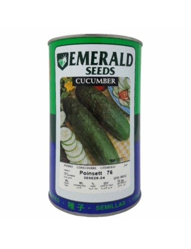 PEPINO POINSETT 76 -EMERALD- LATA X 500 GRAMOS