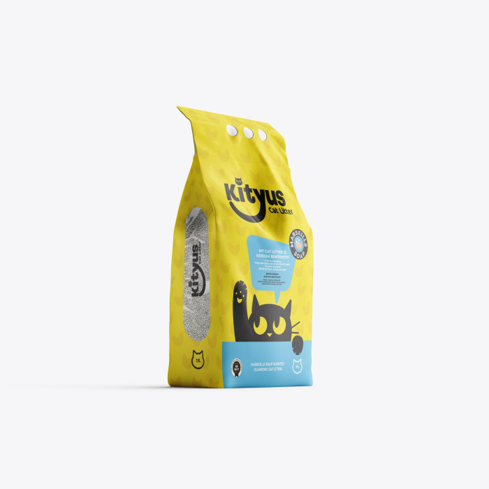 ARENA -KITYUS- MARSEILLE SOAP CLUMPING CAT LITTER X 10 LITROS