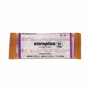 ENROPLUS 50 MG X BLISTER DE...