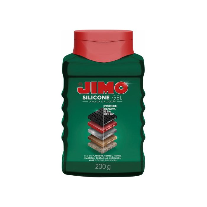 JIMO SILICONA LAVANDA Y ALGODÓN GEL X 200 GRAMOS (VERDE)