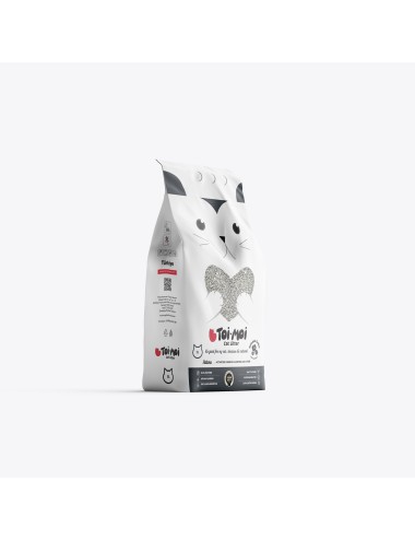 ARENA NATURA -TOI MOI- CARBON ACTIVADO CLUMPING CAT LITTER X 10 LITROS