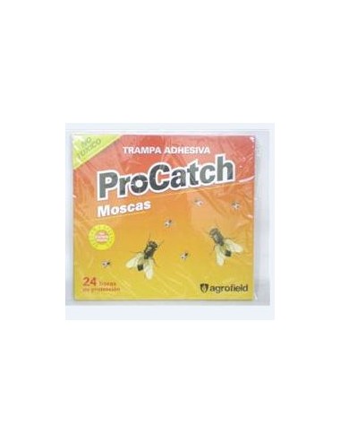 TRAMPA PARA MOSCAS -PROCATCH- F-101 CARTON X 1 UNID 22.5X25 CM
