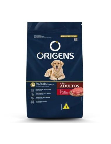 BALANCEADO ORIGENS PERROS ADULTOS CARNE X 20KG