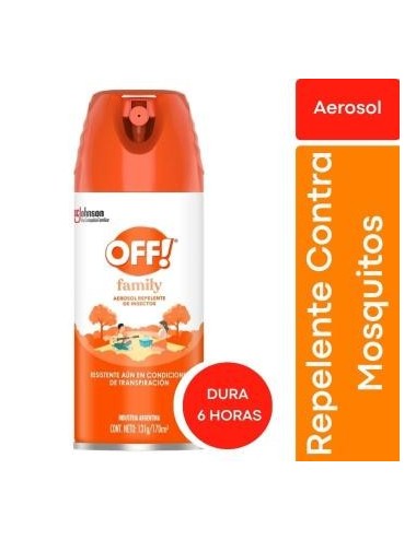 REPELENTE OFF AEROSOL X 170 C.C.