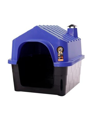 CASITA PARA PERRO -DURAPETS- AZUL N°4 REF.: 10292