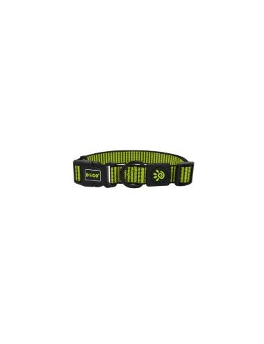 COLLAR DE NYLON DOCO PATTERN -VERDE- M REF DCS008