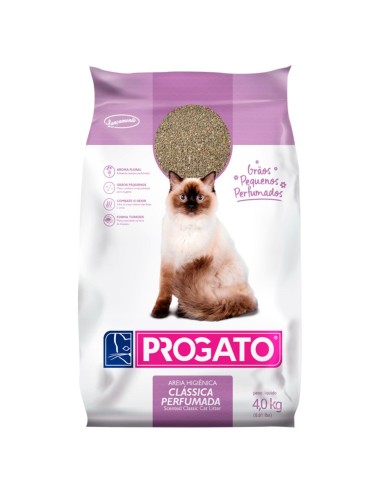 PIEDRA SANITARIA PROGATO CLASICA GRANOS PEQUEÑOS PERFUMADO 4 KG