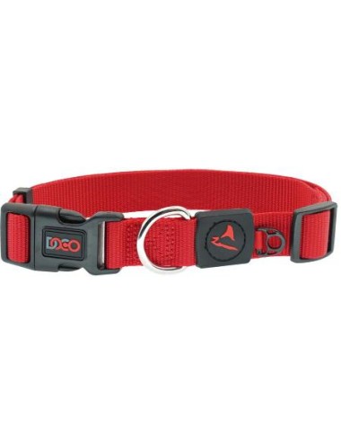 COLLAR DE NYLON DOCO SIGNATURE -ROJO- S REF DCSN002