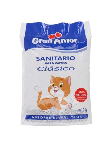 SANITARIO PARA GATOS -GRAN AMOR- REF. 6301 X 1.3 KILO***