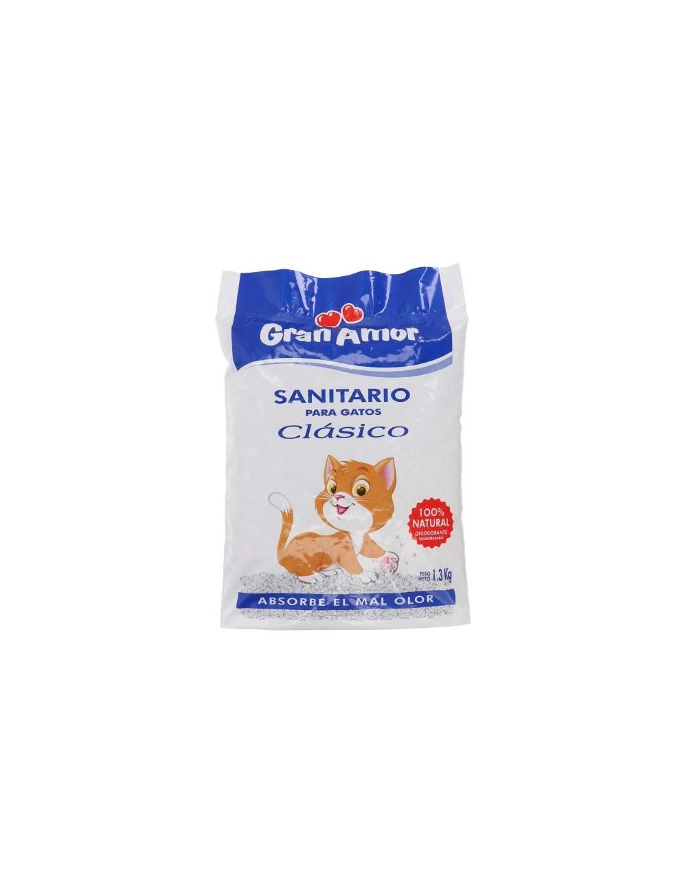 SANITARIO PARA GATOS -GRAN AMOR- REF. 6301 X 1.3 KILO***