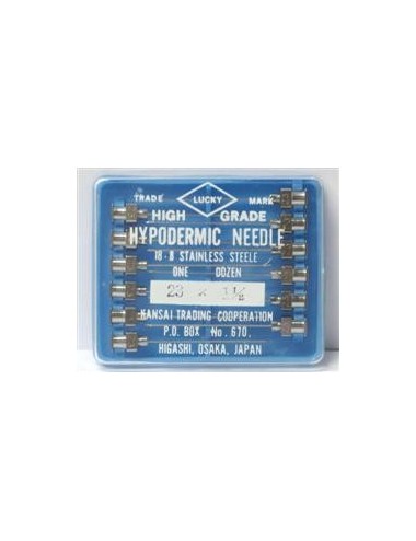 AGUJA METALICA (23 X 1 1/2) -CONDOR- X 12 UNIDADES ***