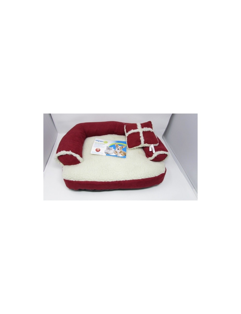 SOFA CAMA PETMATE ASPEN MIX DE COLORES C/ ALMOHADA PEQUEÑO REF. 28377